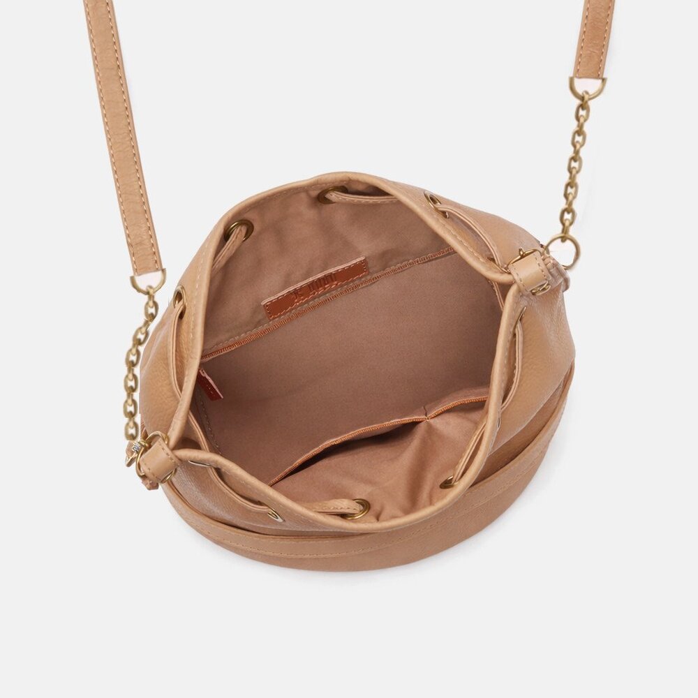 HOBO Pier Bucket Bag Crossbody – Sandstorm NWT + Dust Bag - Picture 9 of 10